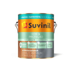ESMALTE BASE DE AGUA ACETINADO SUVINIL