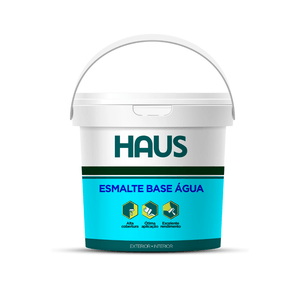 ESMALTE BASE D'ÁGUA BRILHANTE HAUS