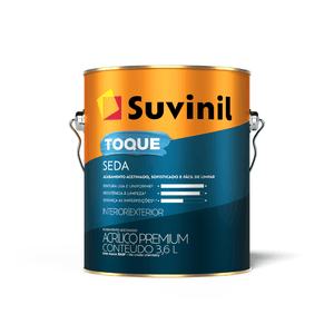 TINTA ACRÍLICA TOQUE SEDA ACETINADO SUVINIL