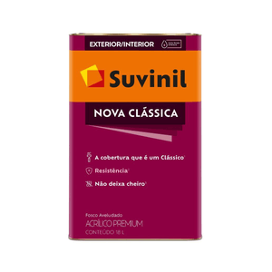 TINTA NOVA CLASSICA FOSCO AVELUDADO SUVINIL