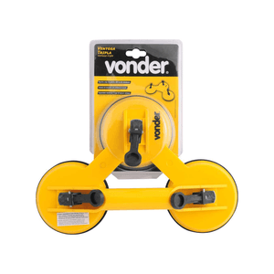 VENTOSA TRIPLA 118MM PLÁSTICA VONDER