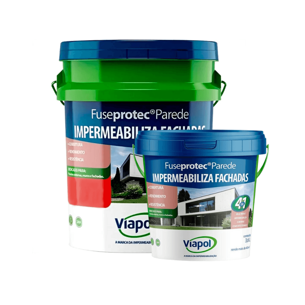 TINTA IMPERMEABILIZANTE VIAPOL FUSEPROTECT PAREDE BRANCO - São Geraldo ...