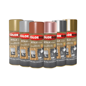 TINTA SPRAY METALLIK INTERIOR COLORGIN