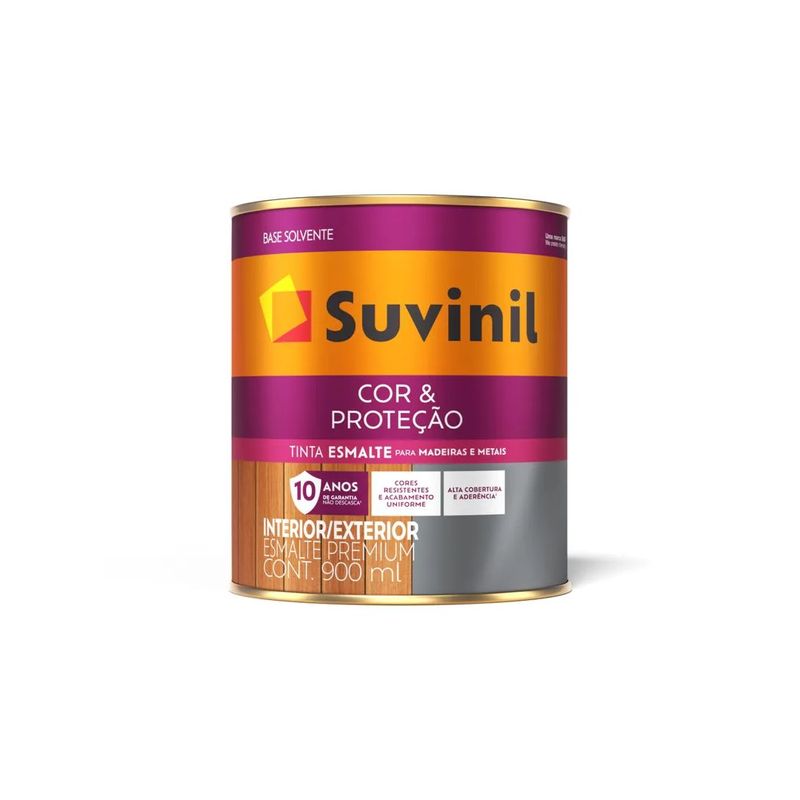 ESMALTE BASE SOLVENTE COR E PROTECAO SUVINIL 0.9