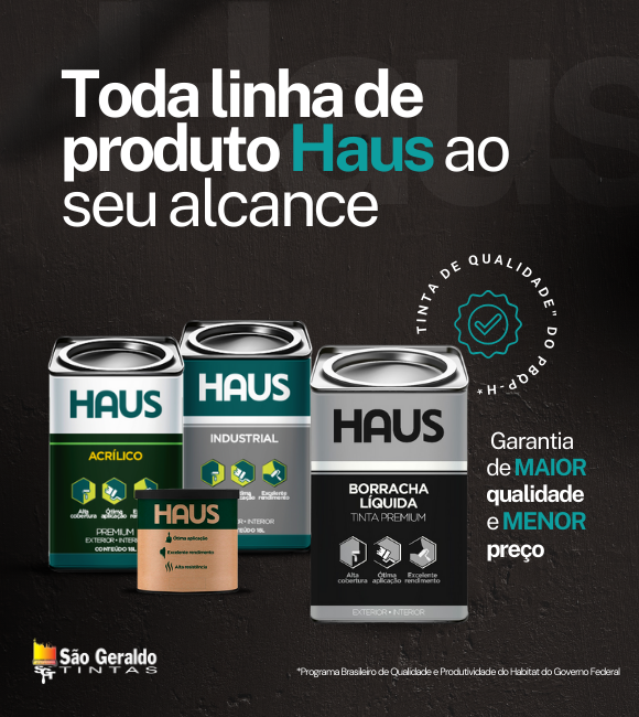 Linha Completa Haus Tintas e Revestimentos